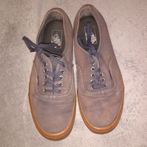 Faded Grey Vans